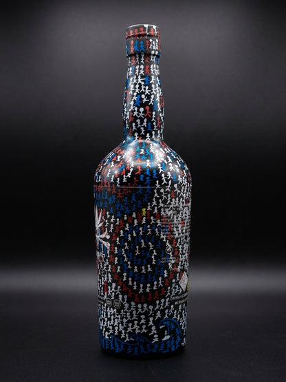 Black Market 750ml bottle detail shot — product imagery — Black Market